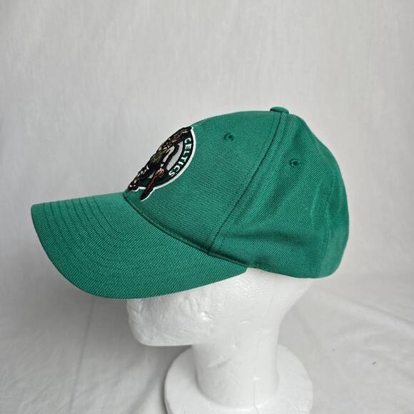 Reebok Boston Celtics Leprechaun Logo Hat NBA Green - Picture 8 of 12